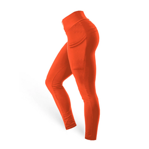 Legging Push-up Pocket Laranja