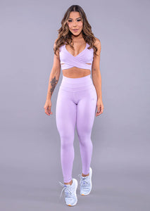 Legging Push-up Squat Lavanda