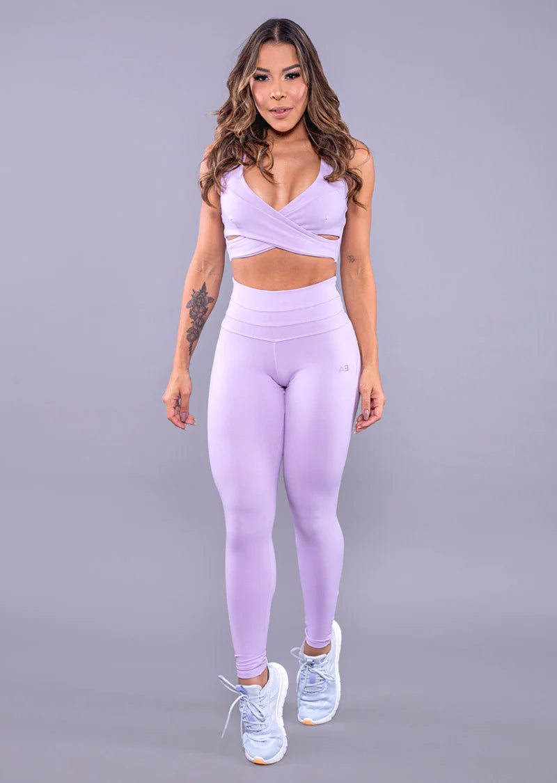 Legging Push-up Squat Lavanda