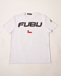 Camiseta T-shirt Silk FUBU Flag - Com bordado na manga.