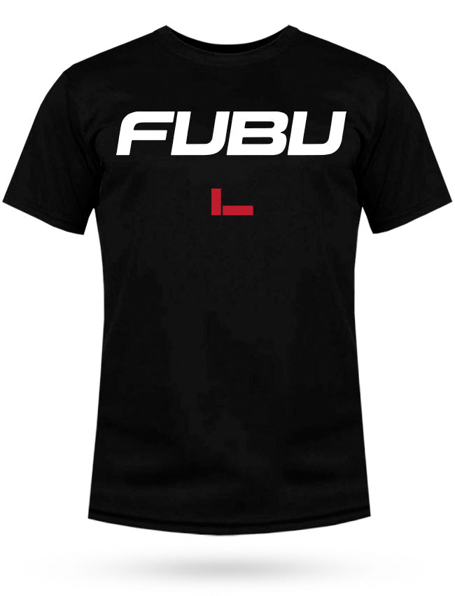 Camiseta T-shirt Silk FUBU Flag - Com bordado na manga.