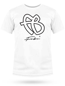 Camiseta T-shirt FB Logo Bordada