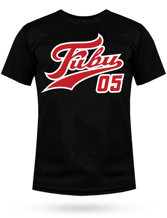 Camiseta T-shirt Silk - FUBU 05 - Com bordado na manga.